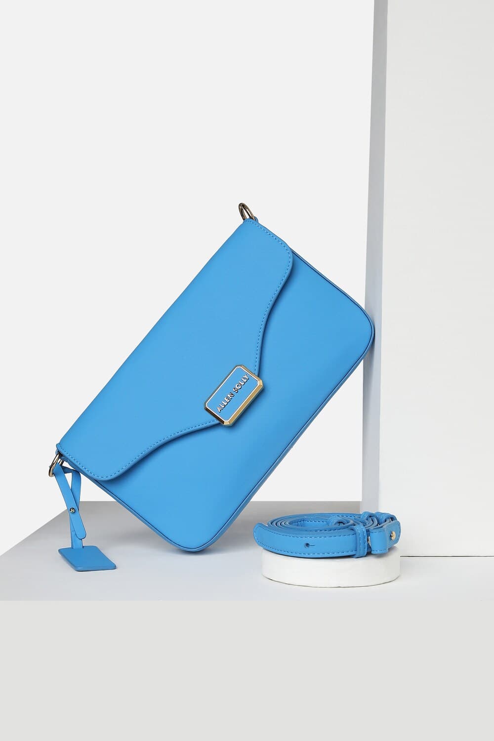 Women Blue Casual Sling Bag
