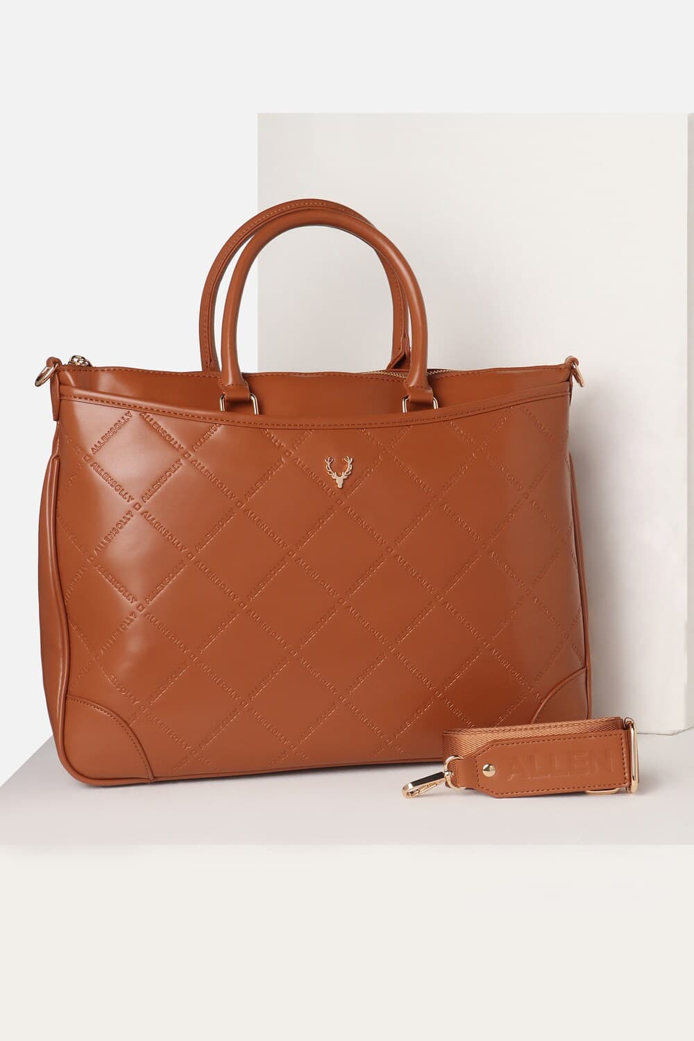 Women Brown Formal Handbag