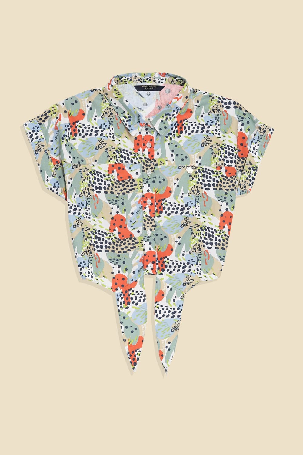 Girls Multi-Coloured Printed Casual Top