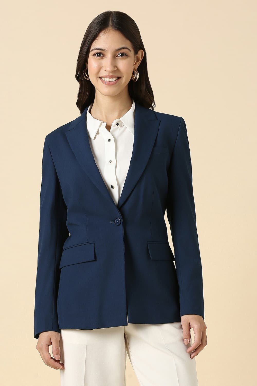 Women Navy Blazer