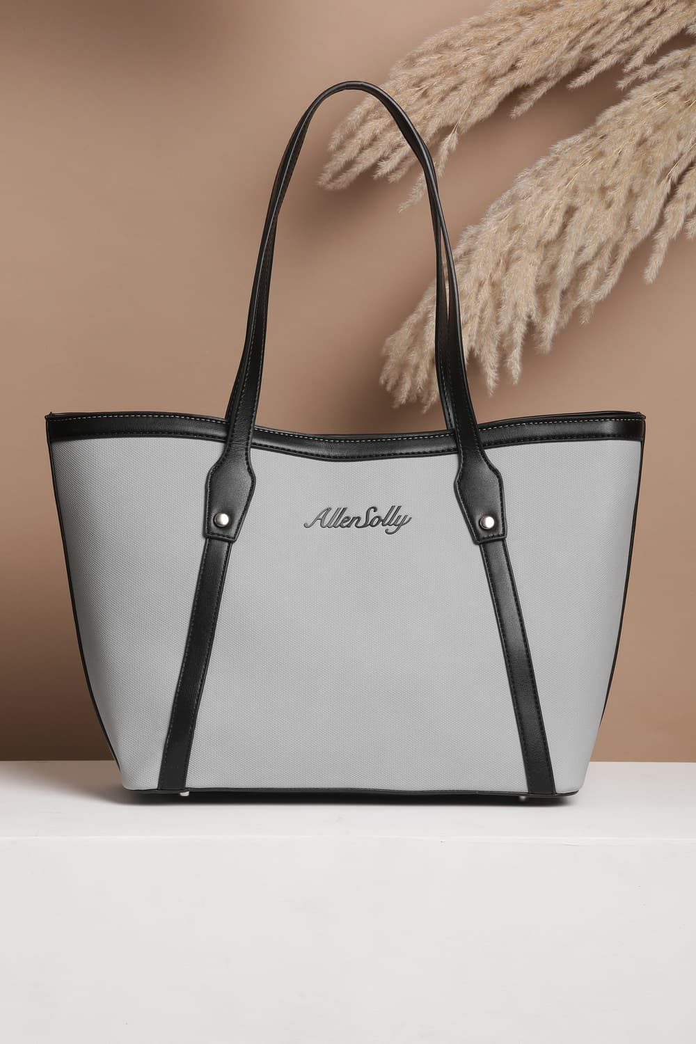 Women Grey Casual Handbag