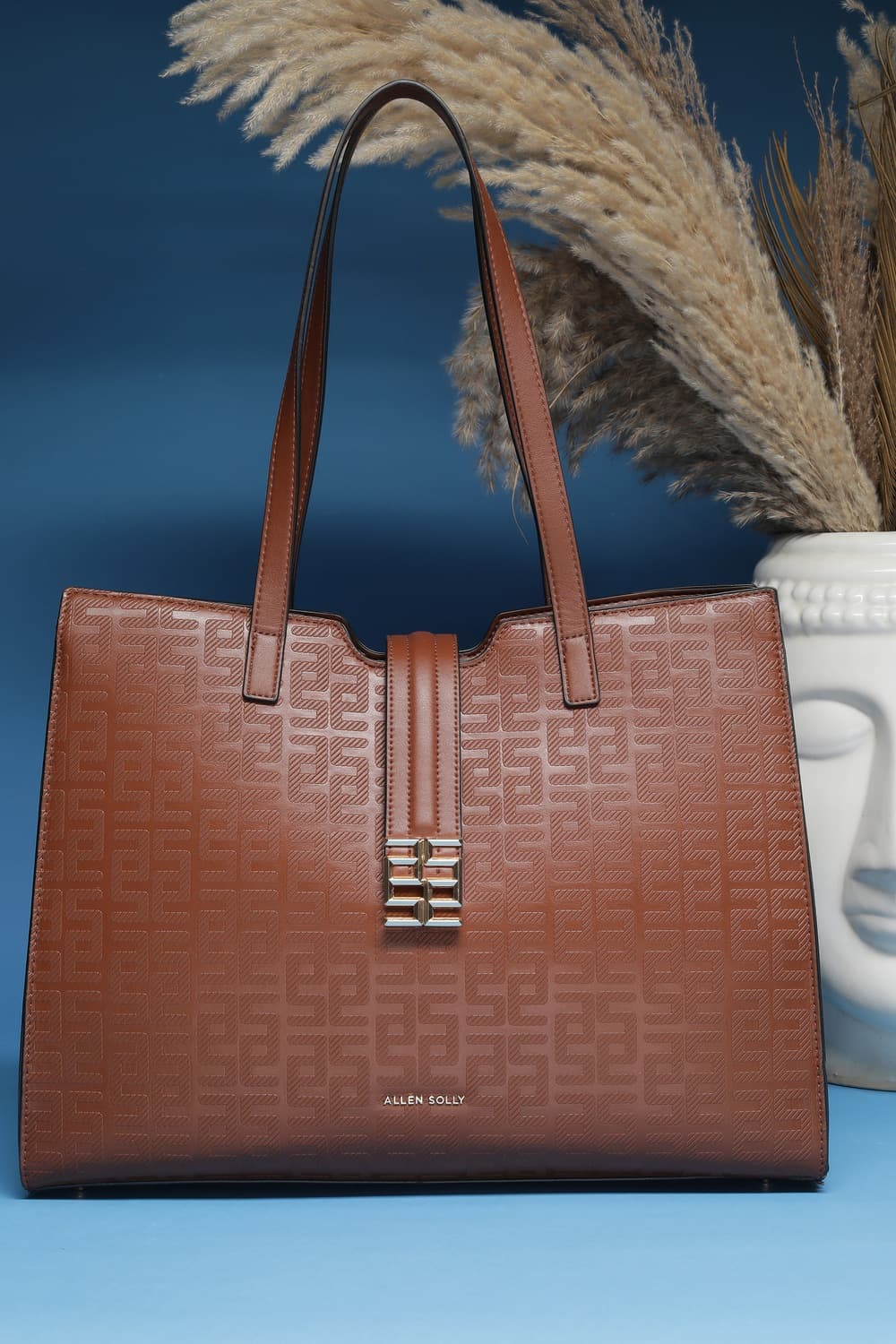 Women Brown Formal Handbag