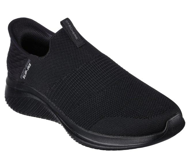 Men Black Sports Walking Shoes