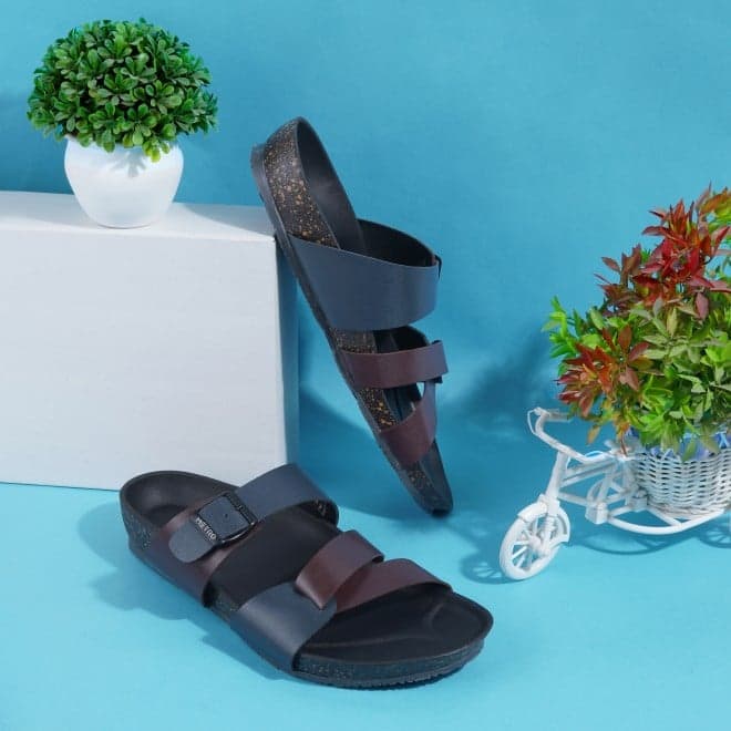 Men Multi-Color Casual Slippers