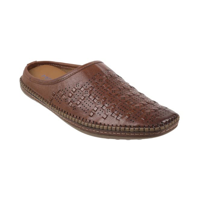 Men Brown Casual Slip Ons