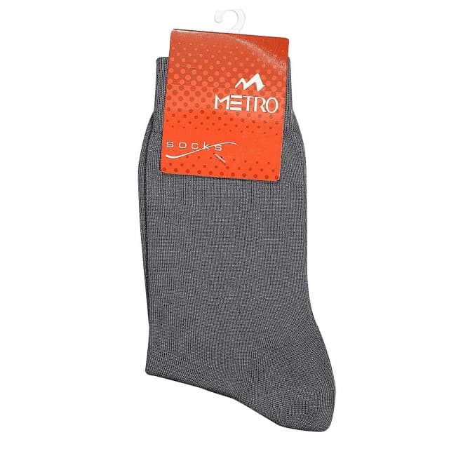 Men Grey Full Length Socks