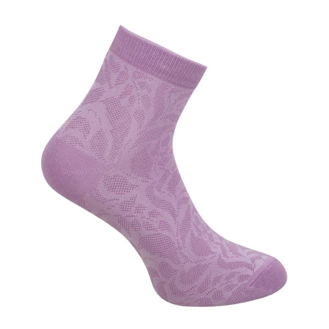 Men Purple Half Length Socks