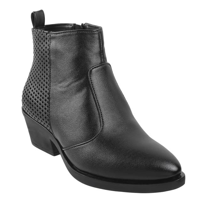 Women Black Party Boots