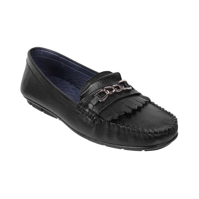 Women Black Casual Loafers