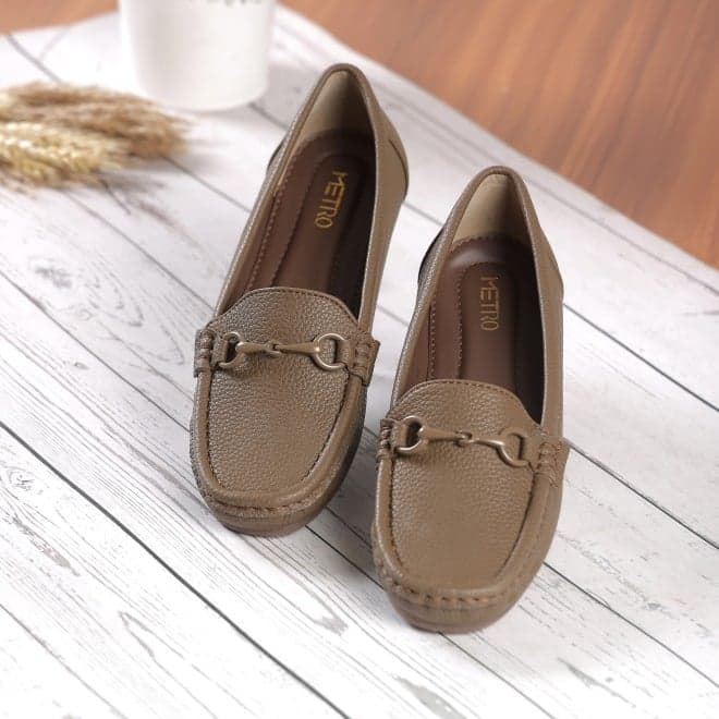 Women Brown Casual Loafers