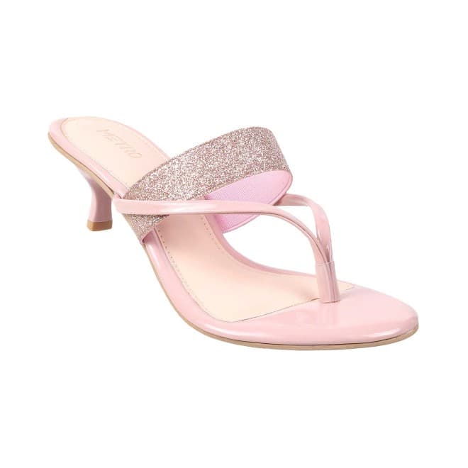 Women Pink Casual Slip Ons