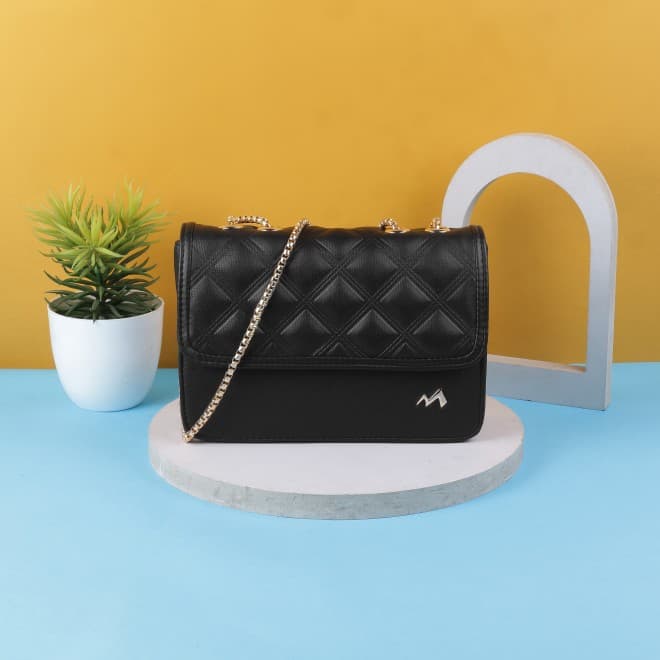 Women Black Sling Bag