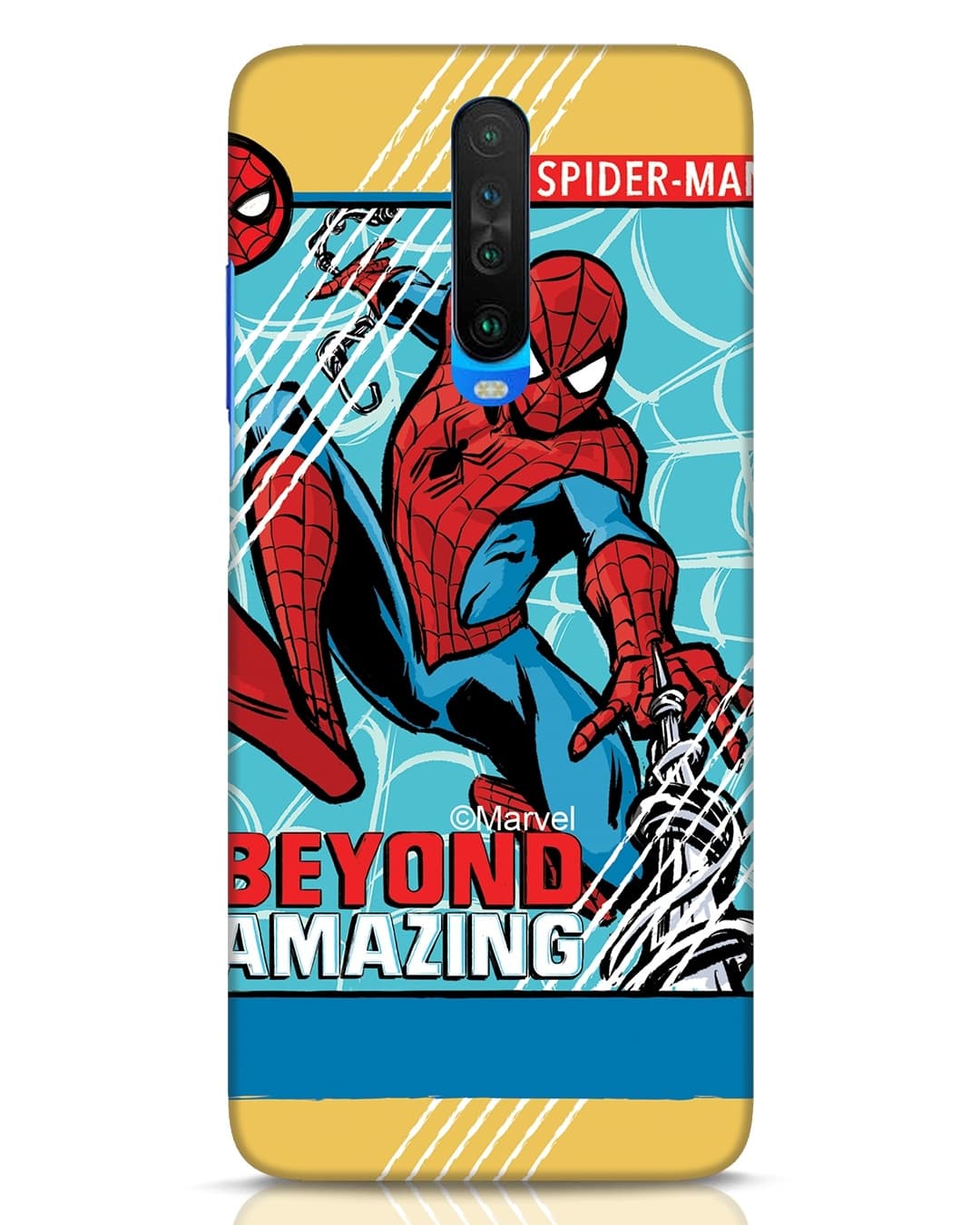 Buy Amazing Spiderman Designer Hard Cover for Xiaomi Poco X2 Online in India at Bewakoof Buy Amazing Spiderman Designer Hard Cover for Xiaomi Poco X2 Online in India at Bewakoof
