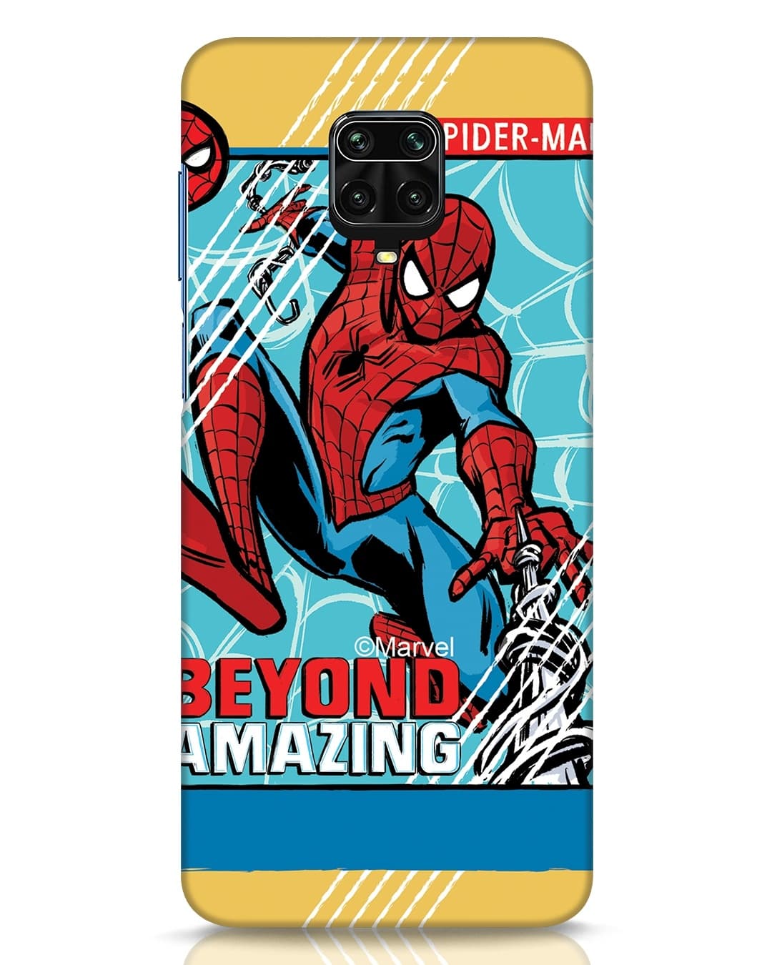 Buy Amazing Spiderman Designer Hard Cover for Xiaomi Redmi Note 9 Pro Online in India at Bewakoof Buy Amazing Spiderman Designer Hard Cover for Xiaomi Redmi Note 9 Pro Online in India at Bewakoof