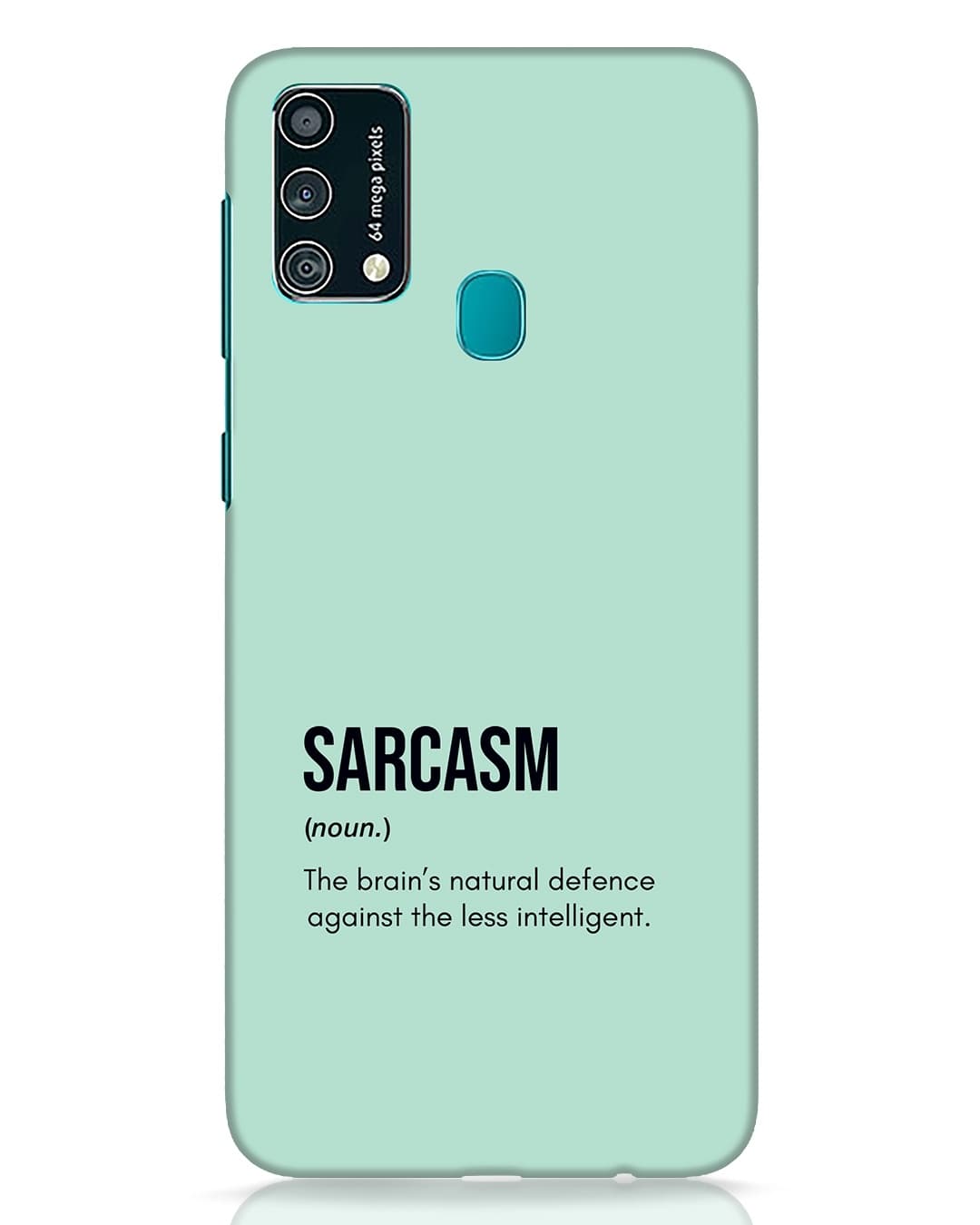 Buy Sarcasm Designer Hard Cover for Samsung Galaxy F41 Online in India at Bewakoof Buy Sarcasm Designer Hard Cover for Samsung Galaxy F41 Online in India at Bewakoof